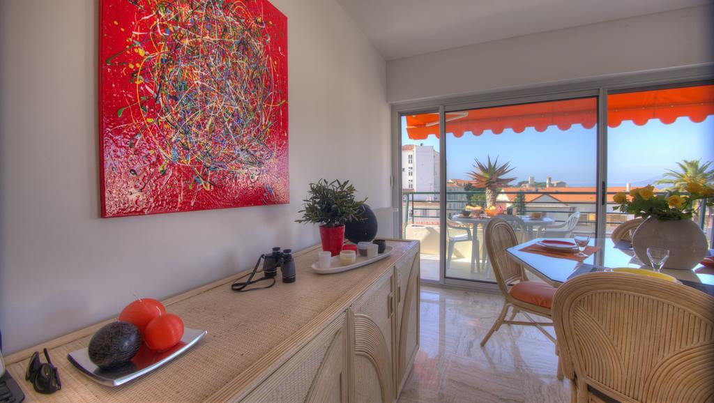 Beau 2 Pieces 3 Etoiles Vue Mer Et Montagnes Garage Prive Cannes Exterior photo